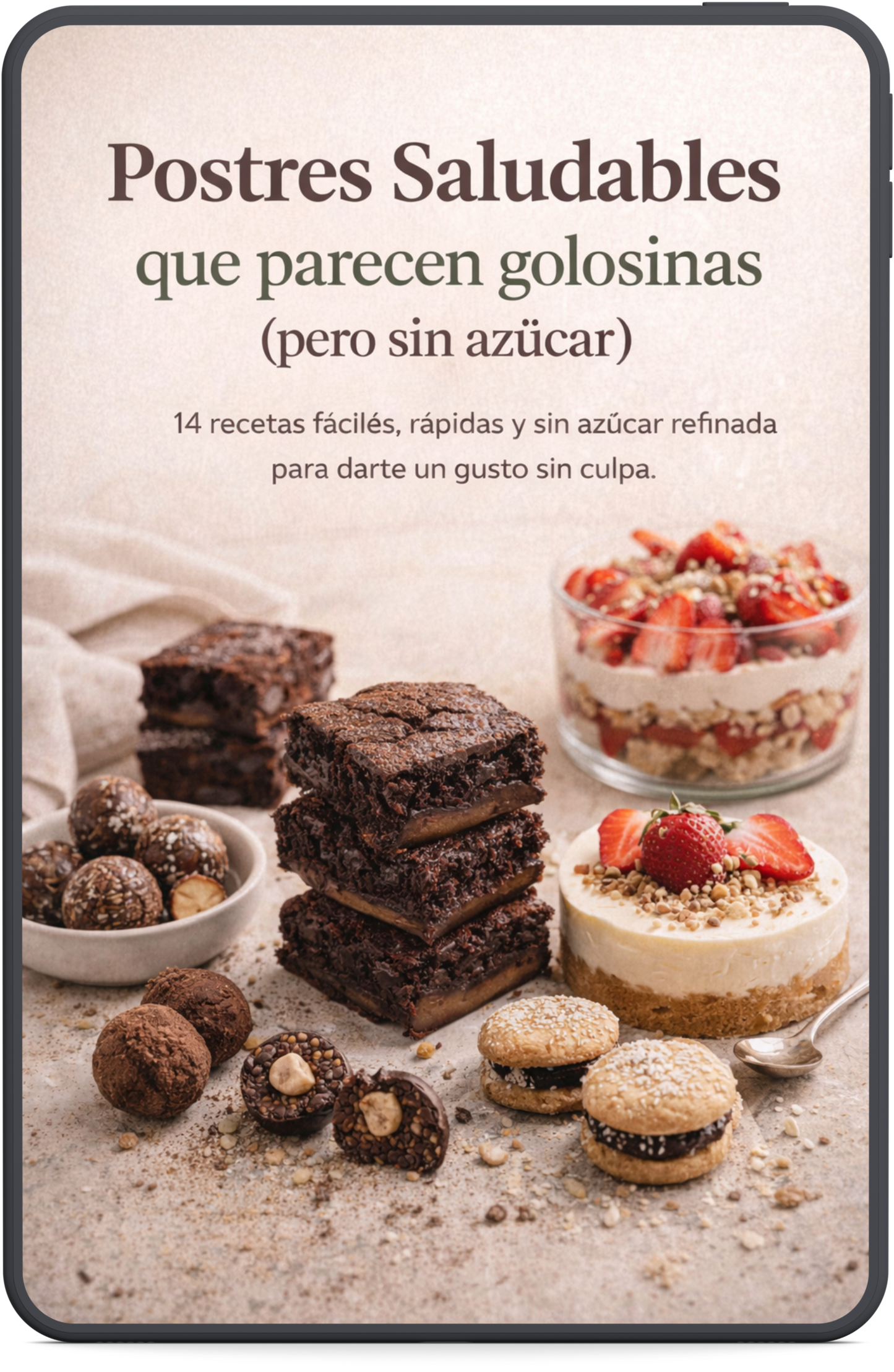 Postres saludables que parecen golosinas