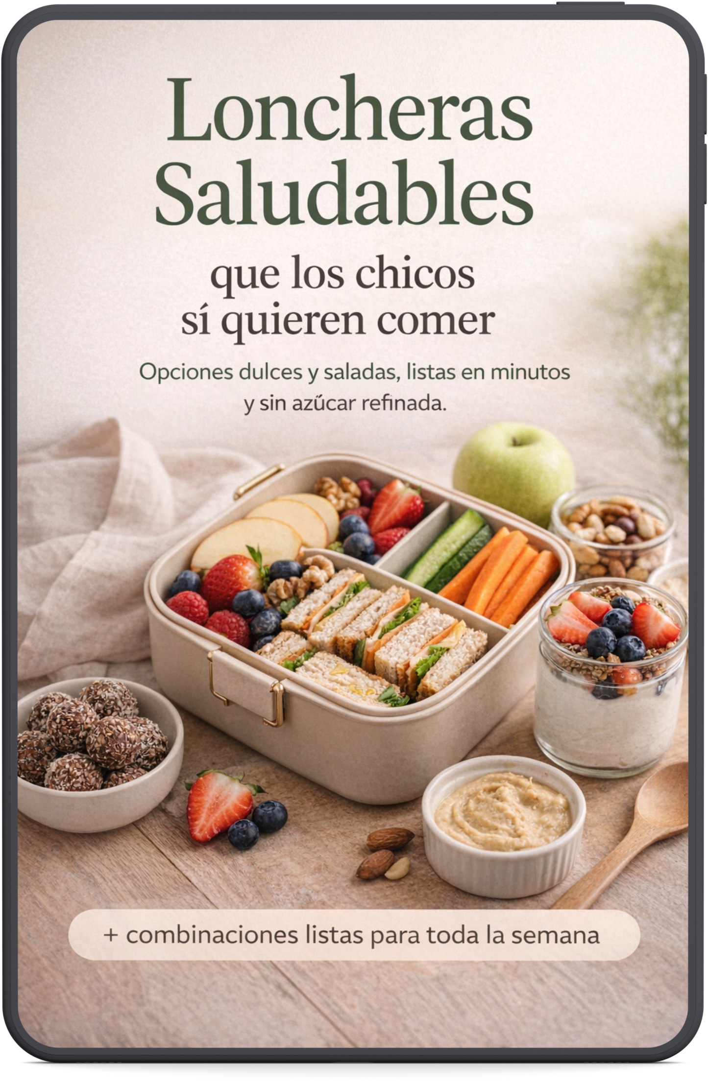 Loncheras saludables para todos los días