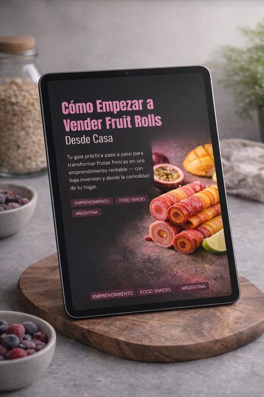 Guía para Vender Fruit Rolls Desde Casa